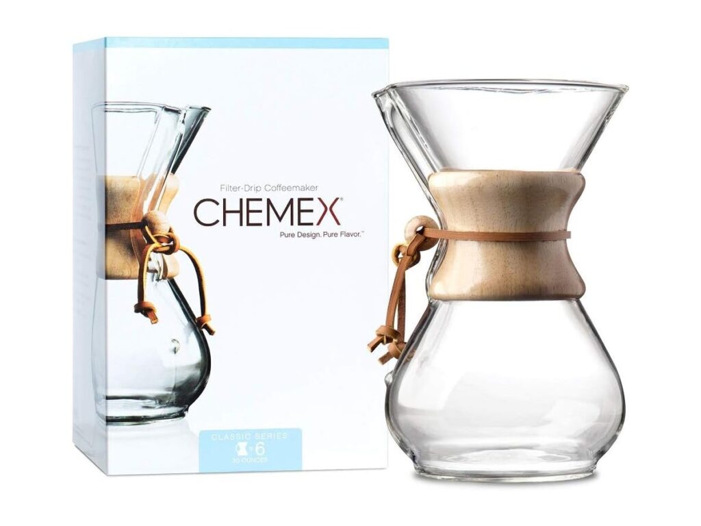 Chemex CHEMEX クラシック コーヒーメーカー 6カップ｜MoMA永久展示の美しいコーヒーメーカー