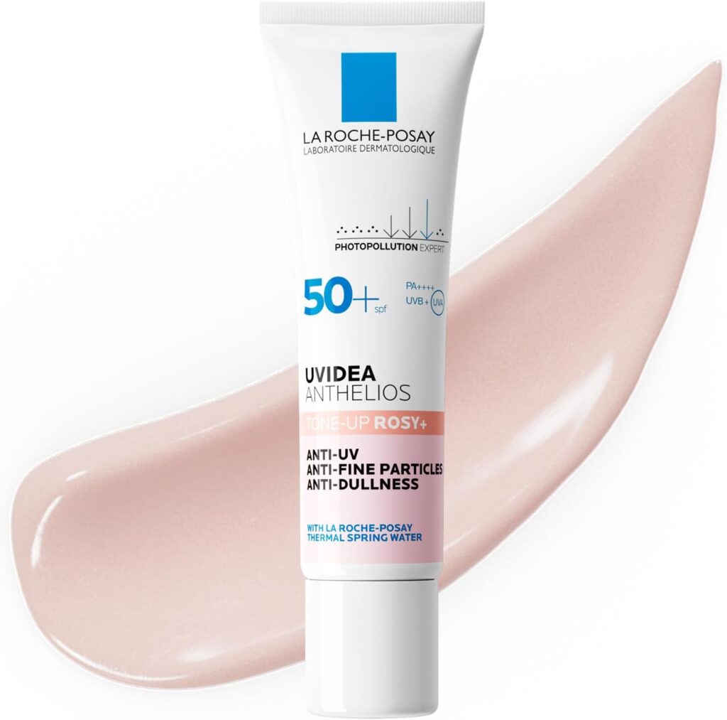 La Roche-Posay ラ ロッシュ ポゼ UVイデア XL プロテクショントーンアップ ローズ+ 30ml｜敏感肌にも優しい、フランス発のトーンアップUV下地